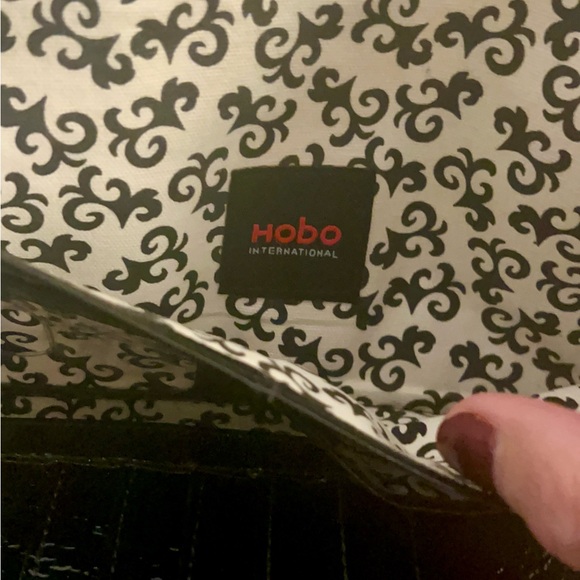 Patent Leather HOBO Wallet - Picture 7 of 10